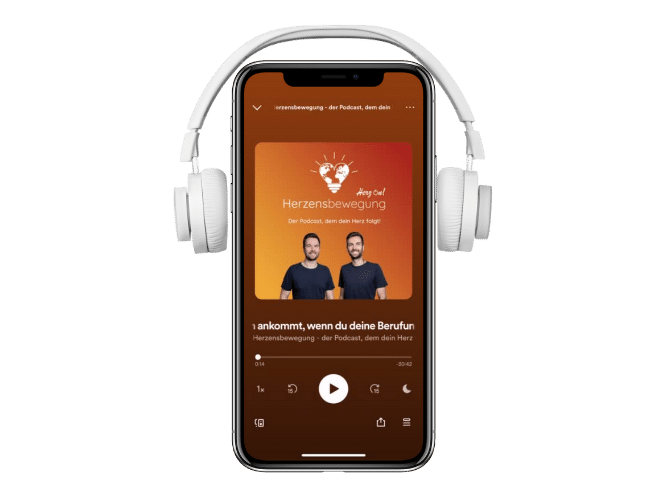 Bilder zu den Freebies für Homepage & (650 × 487 px) (2) Titelbild Podcast der Herzensbewegung - Der Podcast, dem dein Herz folgt